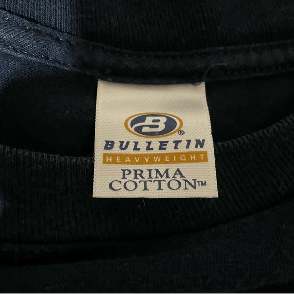 Oilers Hockey Pullover Crew Neck Navy Long Sleeve Mens T Shirt Size XL - Picture 7 of 7